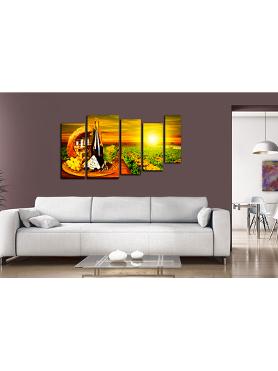 Модульная картина "Прекрасный урожай"