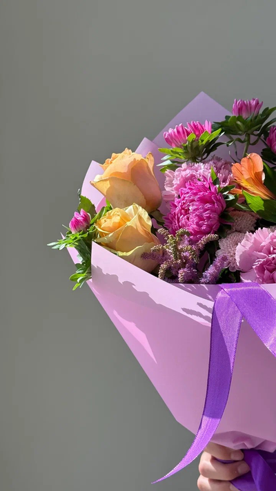 Букет цветов для учителя / воспитателя № 811