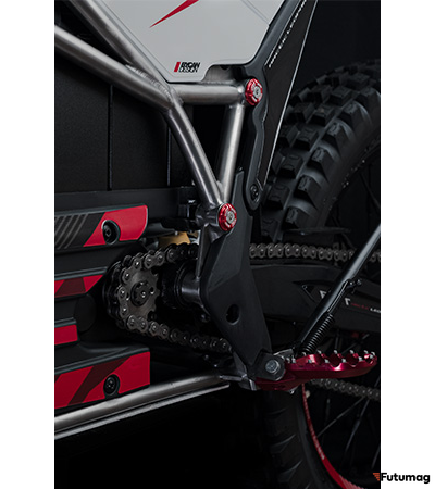 Электромотоцикл Mountain Leopard E-AT 600 Trial 72V40Ah