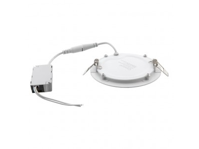 General св-к встр. св/д даунлайт (панель) 8W 6500K 6K 120(вр.105)х16 круг бел. (RLP) ИУ IP20 412700