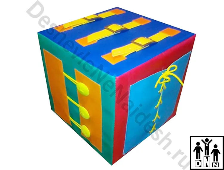 Дидактический кубик Монтессори