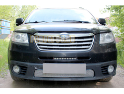 Защита радиатора Subaru TRIBECA I рестайлинг 2007-2014 chrome PREMIUM