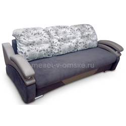 ПП013 Диван Домус (тик-так). Размер: 2200х850х1100. Спальная зона: 1500х1950.