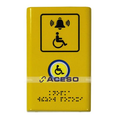 Антивандальная кнопка вызова персонала с сенсорной зоной активации СТ3 с порошковой покраской