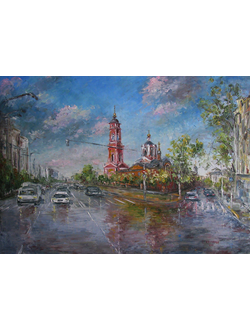 Картина Храм Вознесения Господня за Серпуховскими воротами Круглова Светлана