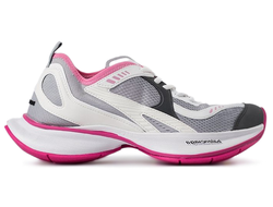 Balenciaga Circuit Sneakers White Pink женские