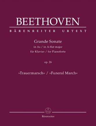 Beethoven. Sonate №12 As-Dur op.26 für Klavier