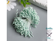 Тычинки для цветов "Капельки матовые светло-зелёные" d=1,5 мм набор 400 шт длина 6 см