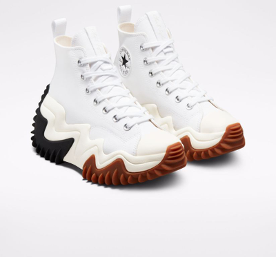Купить в спб Кеды Converse Run Star Motion Cx Platform Canvas белые высокие 171546C