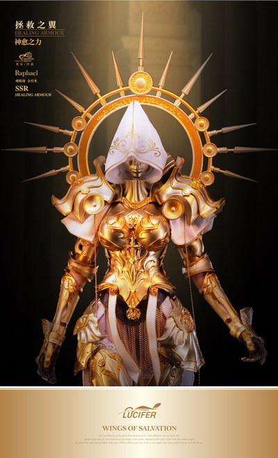 Архангел Рафаэль - КОЛЛЕКЦИОННАЯ ФИГУРКА 1/6 The Wings of Salvation Archangel Raphael (LXF2310A) - LUCIFER