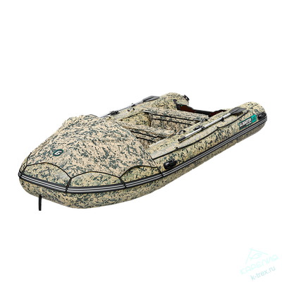 Лодка ПВХ Gladiator AirPro E450Pro НДНД Camo