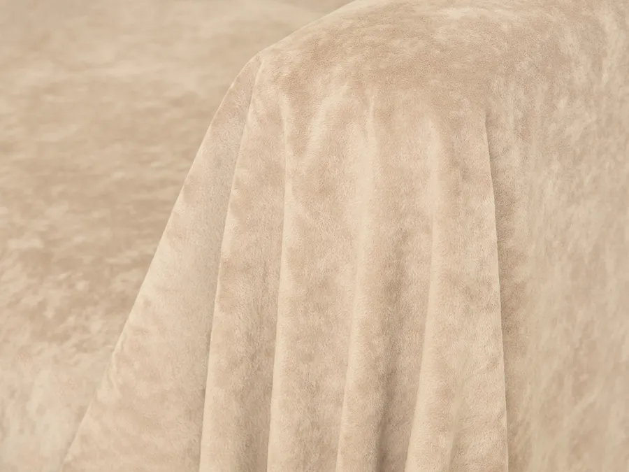 (АРБ) Велюр "Романс" (Romance)-BEIGE.

Состав: полиэстер (PES) 100%.
Плотность: 270 г/кв.м.
Устойчивость к истиранию >100 000 циклов.
Ширина: 140 см.
Производитель: Китай.

Внимание! Цвет материала может быть искажен настройками монитора.