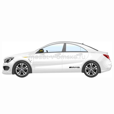 Кровать Мерседес белый