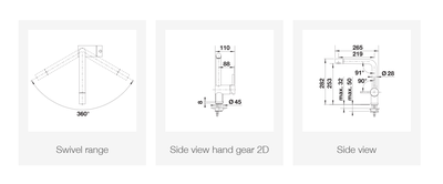 Смеситель Blanco Linus 527732