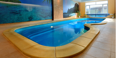 Композитный бассейн 9 х 3 х 1,2-2 "Нарбонн" Franmer