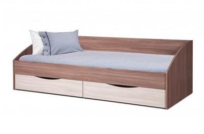 Кровать Фея 3 (симм) Белый (Олмеко)