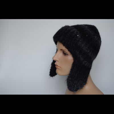 Шапка ушанка Vizio 200 UO черная