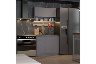 Кухонный Гарнитур "Энни" (1,0м) Графит