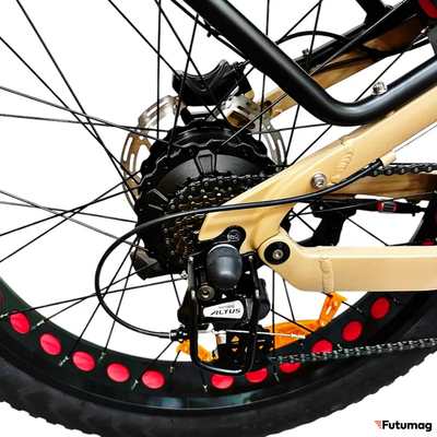 Электровелосипед eDro Forester песочный