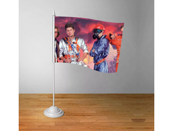 Флажок настольный Сектор Газа, Юрий Хой №25