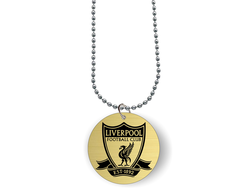 Кулон с гравировкой Ливерпуль, Liverpool FC №4