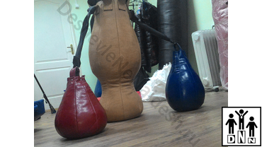 Двухсекционный боксерский мешок