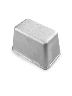 Форма для выпечки хлеба 16,5*10,5 см. литая, алюминий