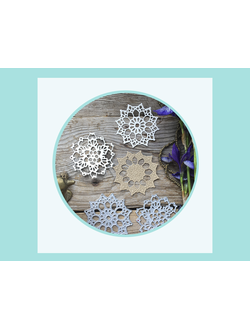 Кружева, салфетки, вензели