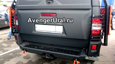 Защита задних фонарей УАЗ 2015-