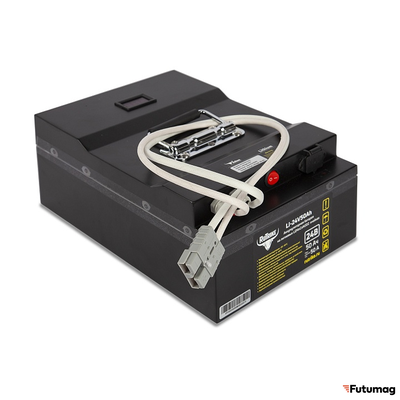 Литиевый тяговый аккумулятор RuTrike (18650 MnCoNi) 24V50A/H