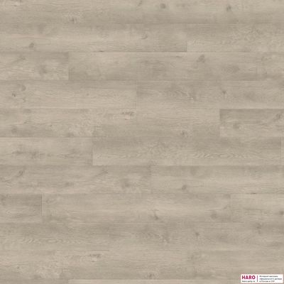 Декор ламината Haro Tritty 100 Дуб Бергамо Серебряно-Серый 541470 фронт