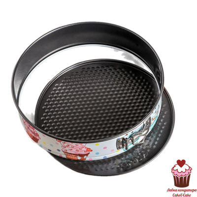 Набор форм для выпечки разъемных Милый кондитер (d 24/26/28 см)