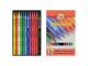 Карандаши цветные художественные KOH-I-NOOR "Progresso", 12 цветов, 7,1 мм, в лаке, без дерева, заточенные, 8756012007PZ