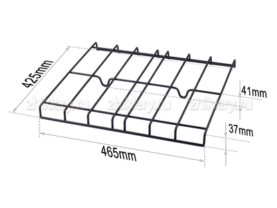 Решетка стола для газовой плиты ЛАДА (465x425) мм
