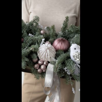 Новогодняя композиция № 1196