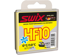 Парафин  SWIX HF010Х   0/+10    40г. HF010Х-40