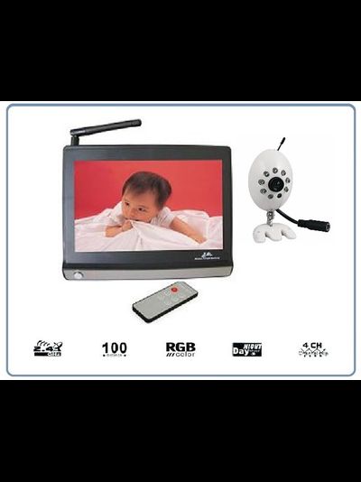 ✅Бюджетная Wi-Fi видеоняня от DIY SS. Монитор + 1 камера