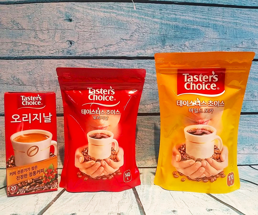 Кофе Taster’s Choice из Южной Кореи