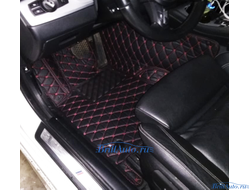 3D коврики в салон BMW 5 серия из экокожи