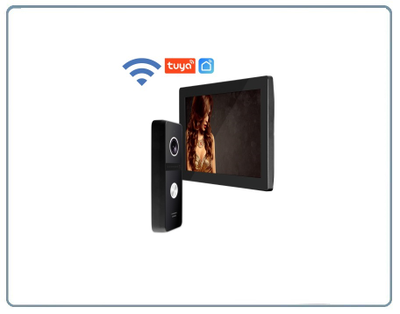 FREEDOM 10 FHD WIFI KIT - комплект из 10" сенсорного Full HD WIFI монитора и вызывной панели, с DVR (Tuya/Smart Life)