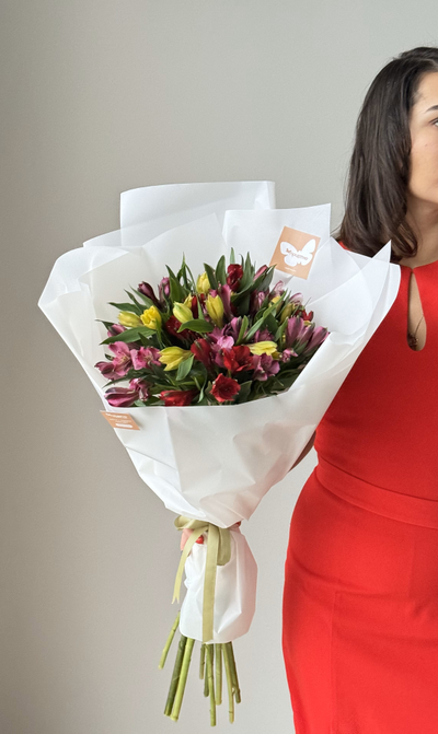 Букет 69 на день влюбленных