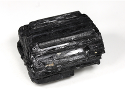 Турмалин чёрный шерл, кристалл /фрагмент кристалла, Бразилия (36*27*25 мм, 57 г) №29757