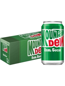 Газированный напиток Mountain Dew, 355мл
