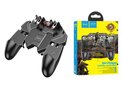 Триггер Hoco GM7 Eagle six finger game controller черный