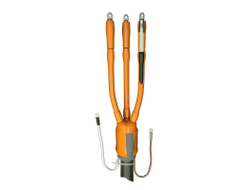 Муфта кабельная концевая 3РКТп-6-35/50 (Б) для гибких экранированных кабелей с резиновой изоляцией до 6 кВ с болтовыми наконечниками