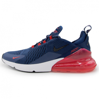 Nike air max 270 navy cheap white