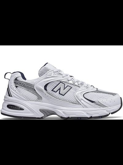 New Balance 530 Белые с серым спортивные