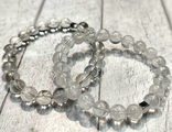 Браслет горный хрусталь 8 мм