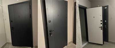 ЛАЙНДОР. ЭКСТРА  УЛЬТРА 117 мм (ТРЕХКОНТУРНАЯ). ЧЕРНЫЙ КВАРЦ/ БЕЛЫЙ МАТОВЫЙ