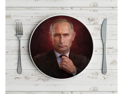 Тарелка с Путиным №16
